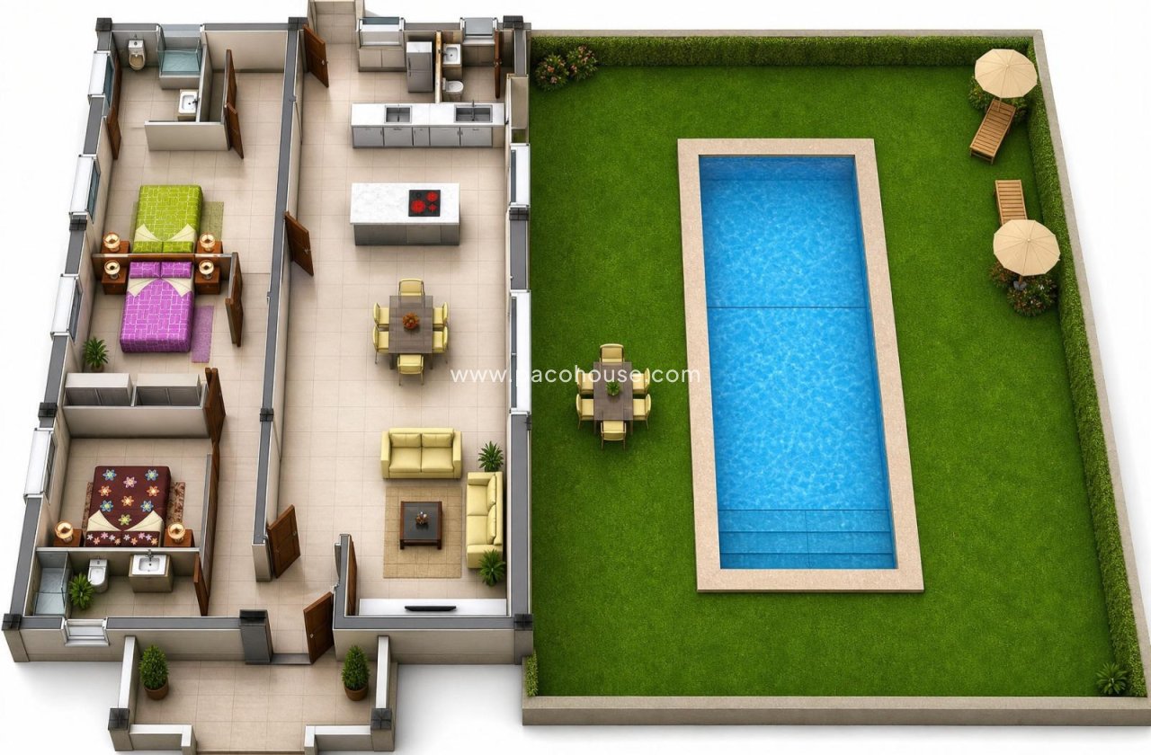 New Build - Villa -
Purias
