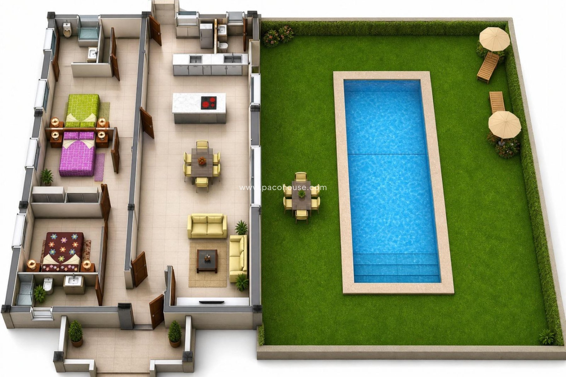 New Build - Villa -
Purias