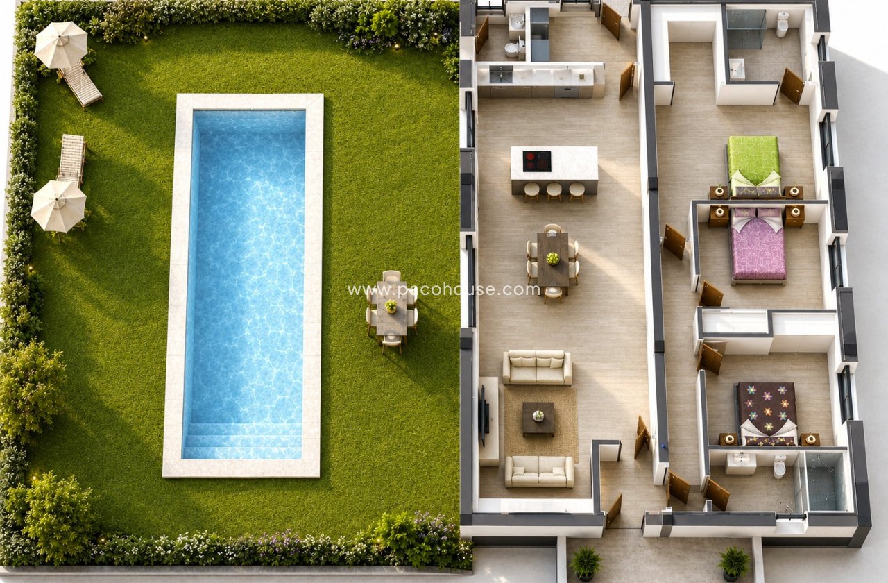 New Build - Villa -
Purias