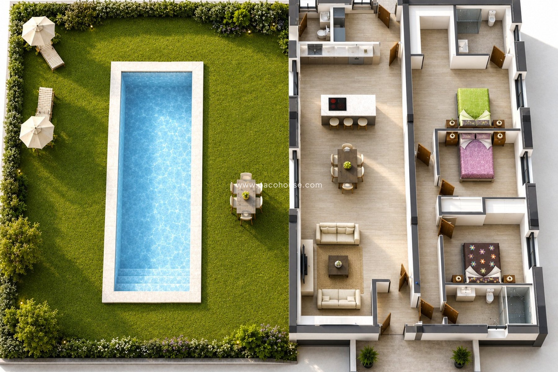 New Build - Villa -
Purias