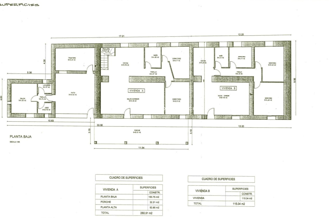 Resale - Cortijo -
Puerto Lumbreras